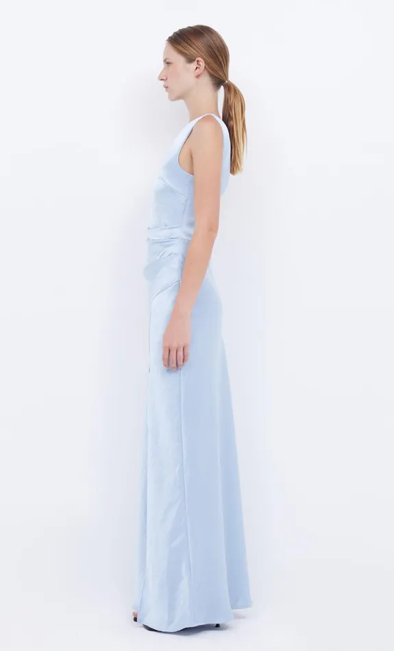 Bec Bridge Prom Dresses Women THE DREAMER ASYM DRESS 8211 DUSTY BLUE