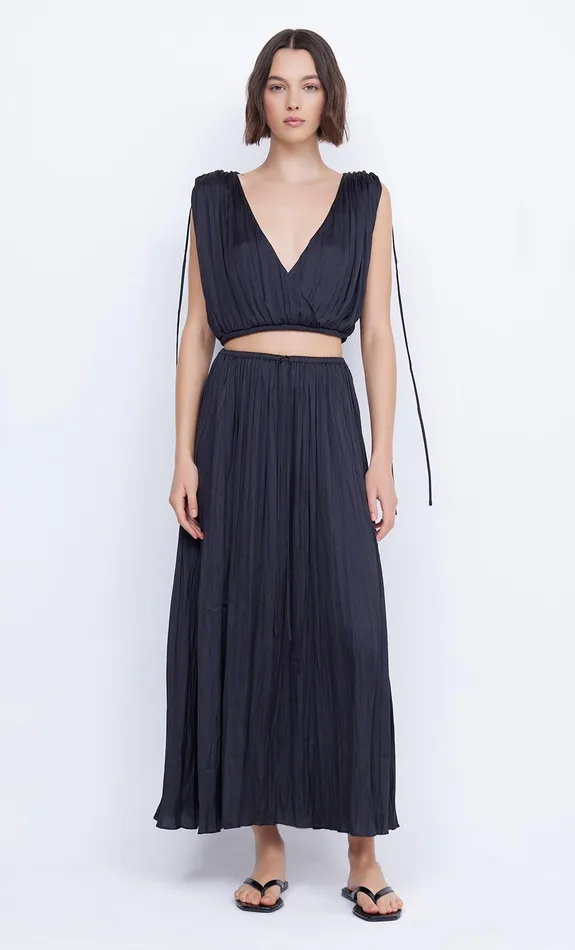 Bec Bridge Sleeveless Women LOUANN WRAP TOP 8211 BLACK