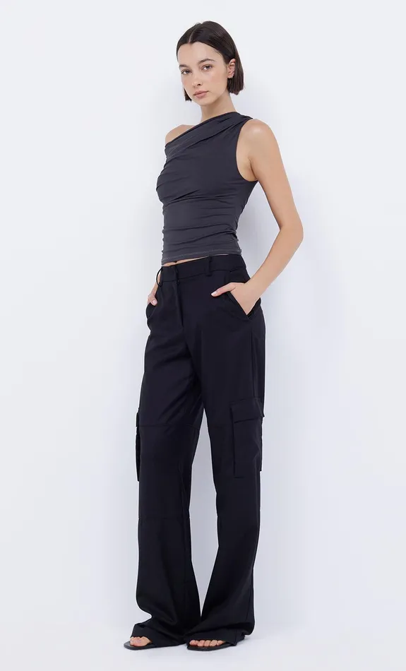 Bec Bridge Sleeveless Women SERENE TOP 8211 CHARCOAL