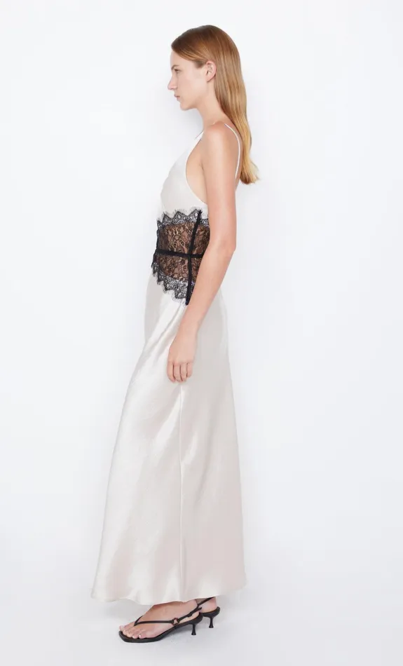 Bec Bridge Wedding Guest Women CAMILLE MAXI DRESS 8211 SANDBLACK