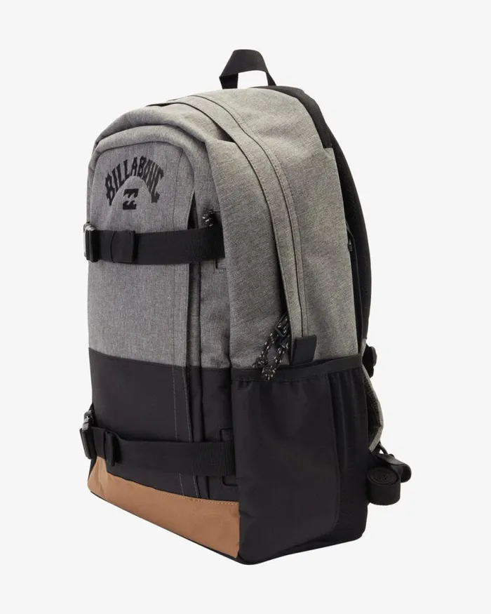 Billabong Backpacks Command Stash 26L Medium Backpack Grey Heather 8211 Men