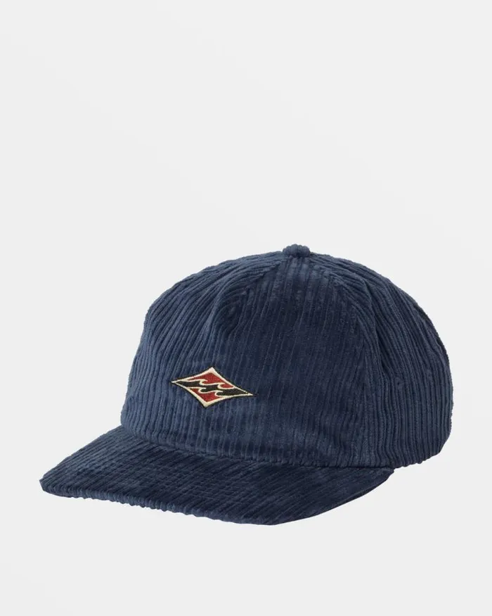 Billabong Beanies and Hats Heritage Baseball Hat Dusty Navy 8211 Men