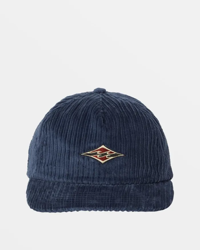Billabong Beanies and Hats Heritage Baseball Hat Dusty Navy 8211 Men