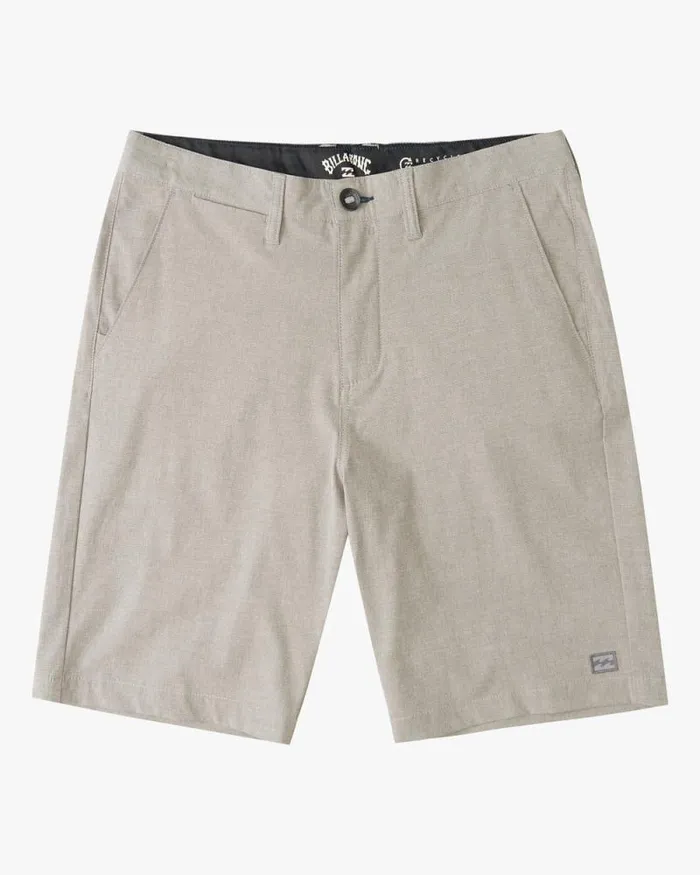 Billabong Boys039 Bottoms Boys Crossfire 18034 Hybrid Submersible Shorts Grey 8211 Men