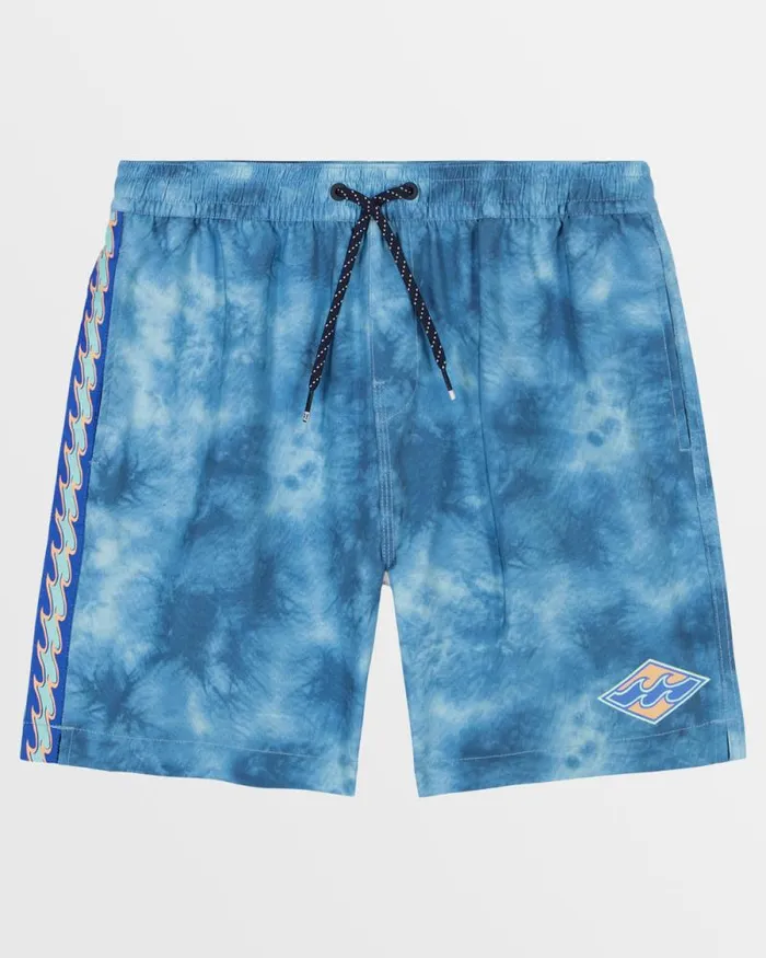 Billabong Boys 27 Yrs Little Boys D Bah Layback 4034 Shorts Blue Wash 8211 Men