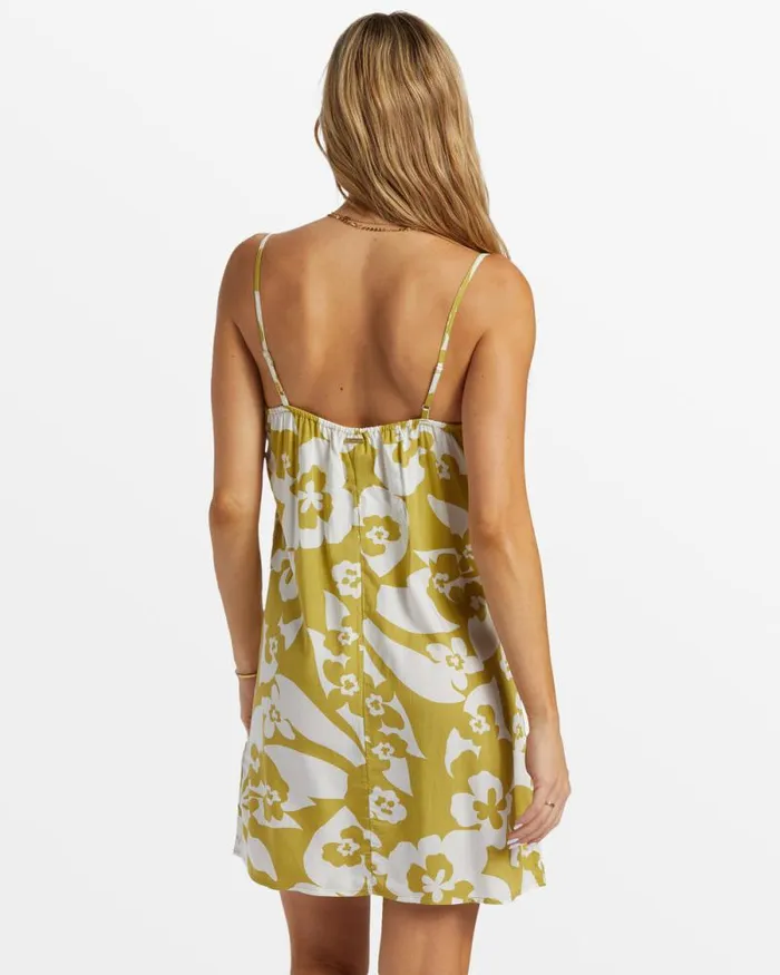 Billabong Dresses 90039s Babe Mini Slip Dress Moss Joy 8211 Women