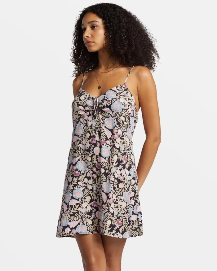 Billabong Dresses Sun Chaser Mini Slip Dress Black Sands 8211 Women Billabong Dresses Sun Chaser Mini Slip Dress Black Sands 8211 Women