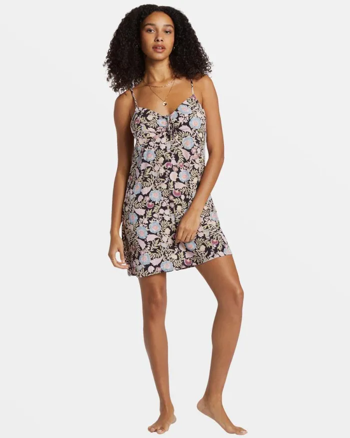 Billabong Dresses Sun Chaser Mini Slip Dress Black Sands 8211 Women Billabong Dresses Sun Chaser Mini Slip Dress Black Sands 8211 Women