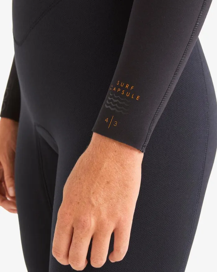 Billabong Fullsuits 43mm Salty Dayz Natural Chest Zip Wetsuit Hidden Palms Black 8211 Women Billabong Fullsuits 43mm Salty Dayz Natural Chest Zip Wetsuit Hidden Palms Black 8211 Women