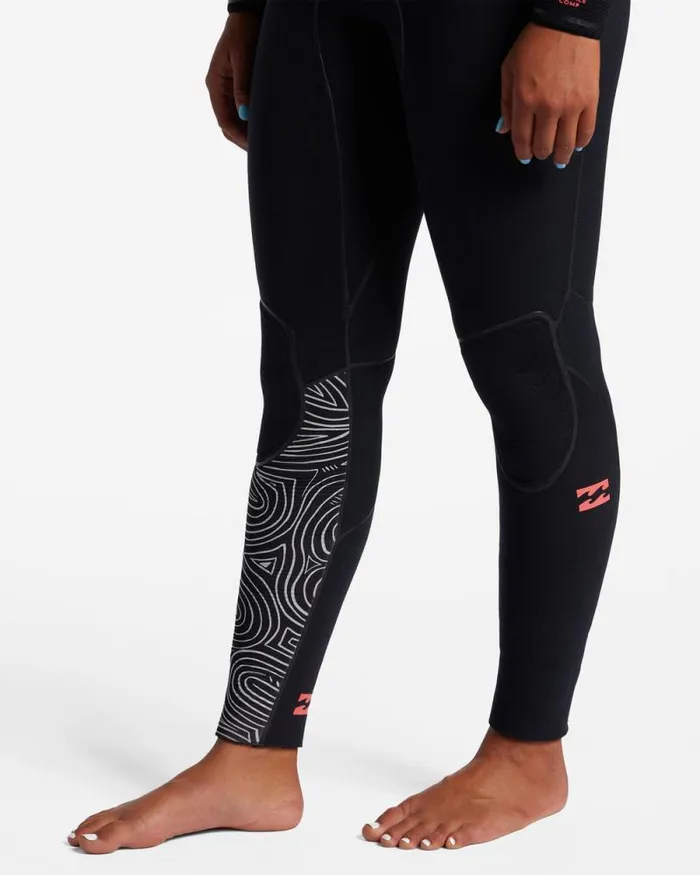 Billabong Fullsuits 54 Furnace Chest Zip Hooded Wetsuit Midnight Trails 8211 Women Billabong Fullsuits 54 Furnace Chest Zip Hooded Wetsuit Midnight Trails 8211 Women