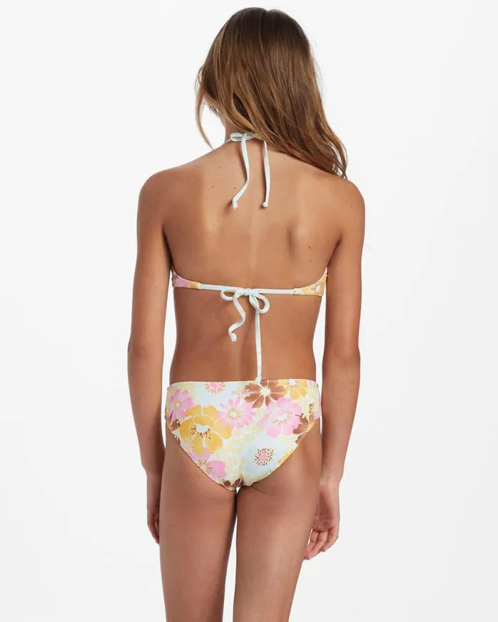 Billabong Girls039 Swim Girls Flower Power Rev High Neck Set Bikini Set Multi 8211 Women Billabong Girls039 Swim Girls Flower Power Rev High Neck Set Bikini Set Multi 8211 Women