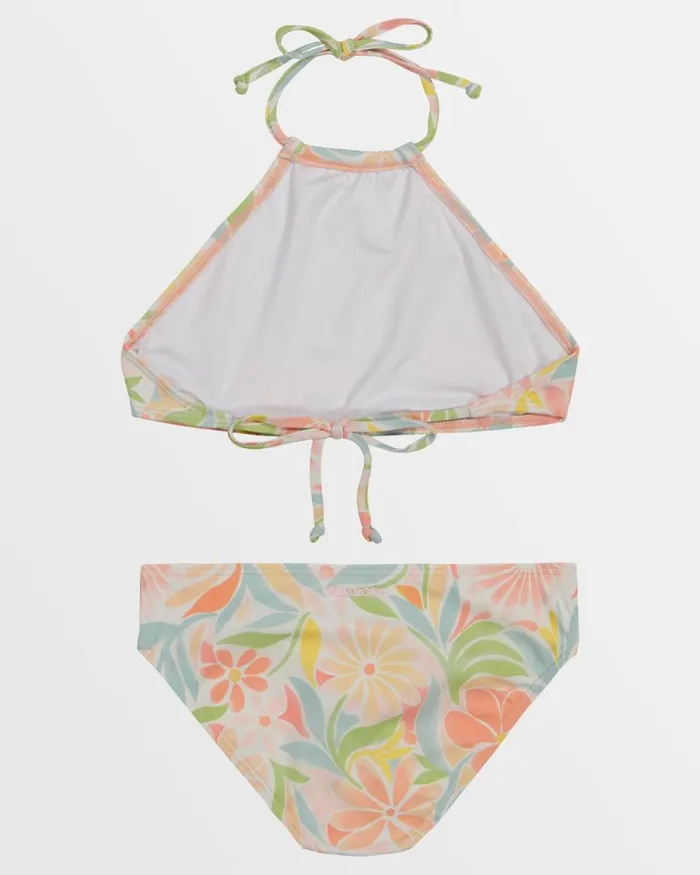 Billabong Girls039 Swim Girls Is This Love High Neck Bikini Set Dusk Blue 8211 Women Billabong Girls039 Swim Girls Is This Love High Neck Bikini Set Dusk Blue 8211 Women