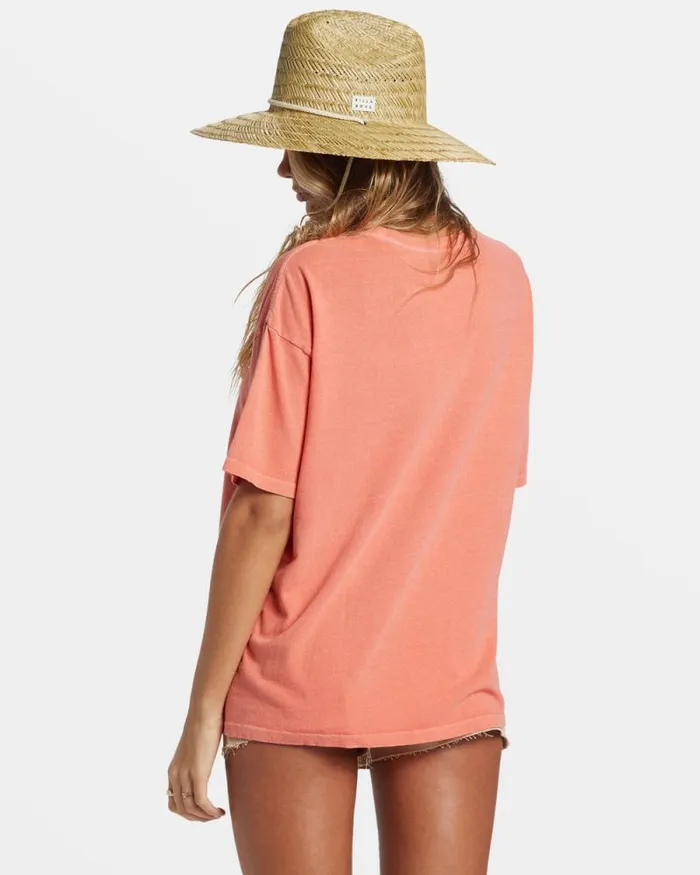 Billabong Graphic Tees and Tanks Its The Season TShirt Papaya 8211 Women