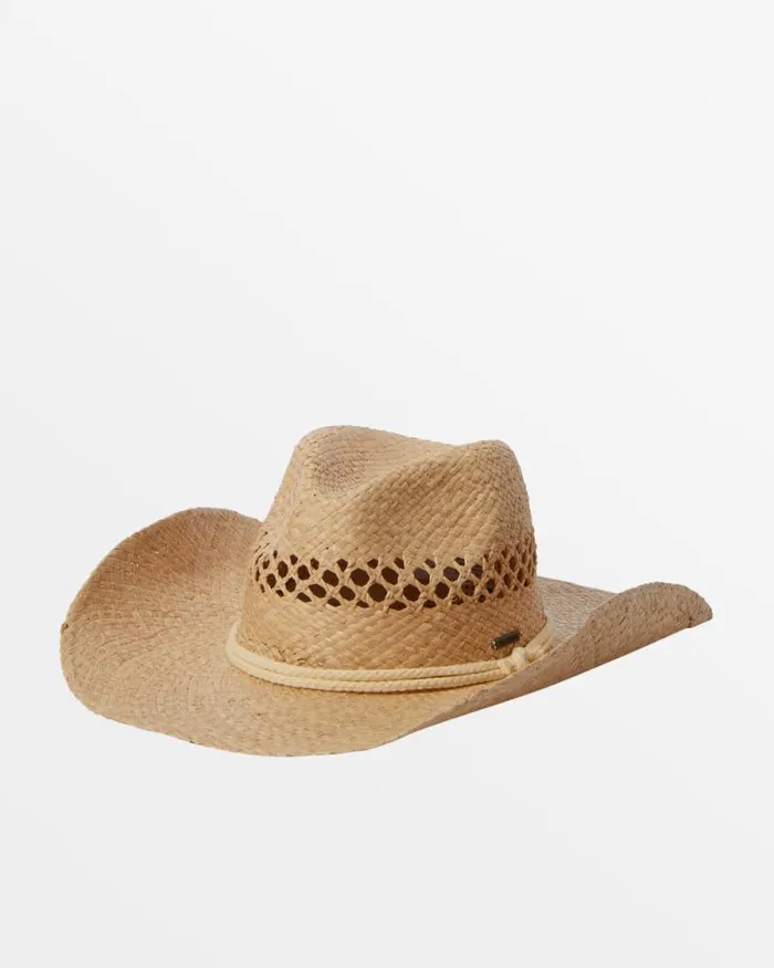 Billabong Hats and Beanies Surfs Up Cowboy Hat Natural 8211 Women Billabong Hats and Beanies Surfs Up Cowboy Hat Natural 8211 Women
