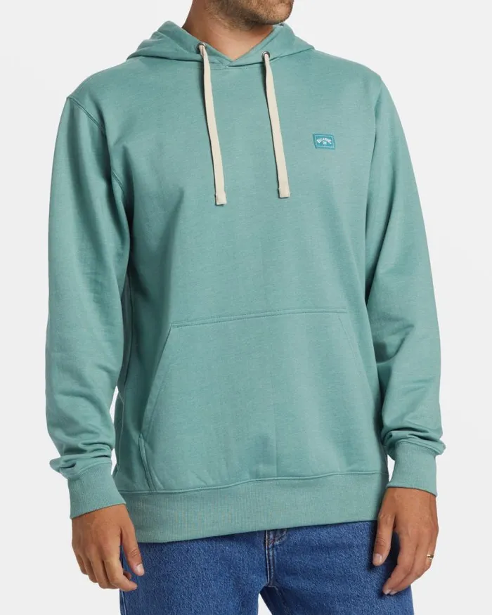 Billabong Hoodies and Fleece All Day Hoodie Dusty Teal 8211 Men