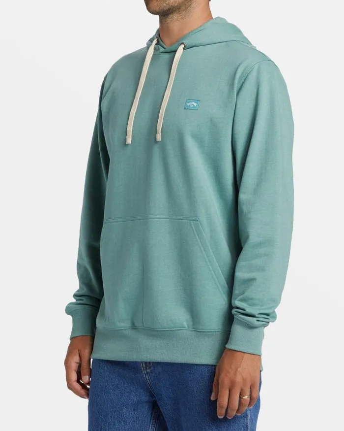 Billabong Hoodies and Fleece All Day Hoodie Dusty Teal 8211 Men