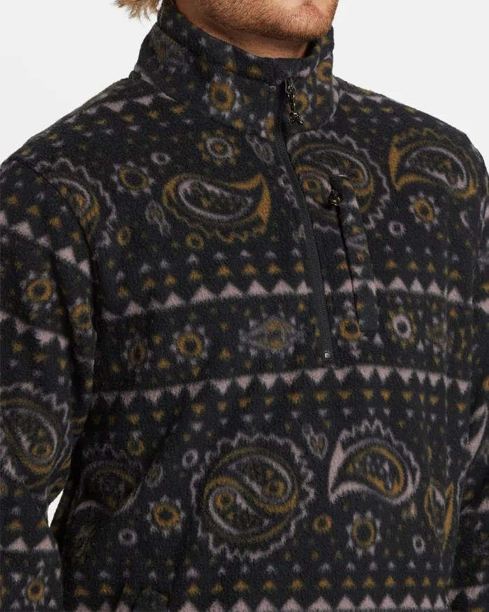 Billabong Hoodies and Fleece Boundary Polar Fleece Half Zip Pullover Black 8211 Men Billabong Hoodies and Fleece Boundary Polar Fleece Half Zip Pullover Black 8211 Men