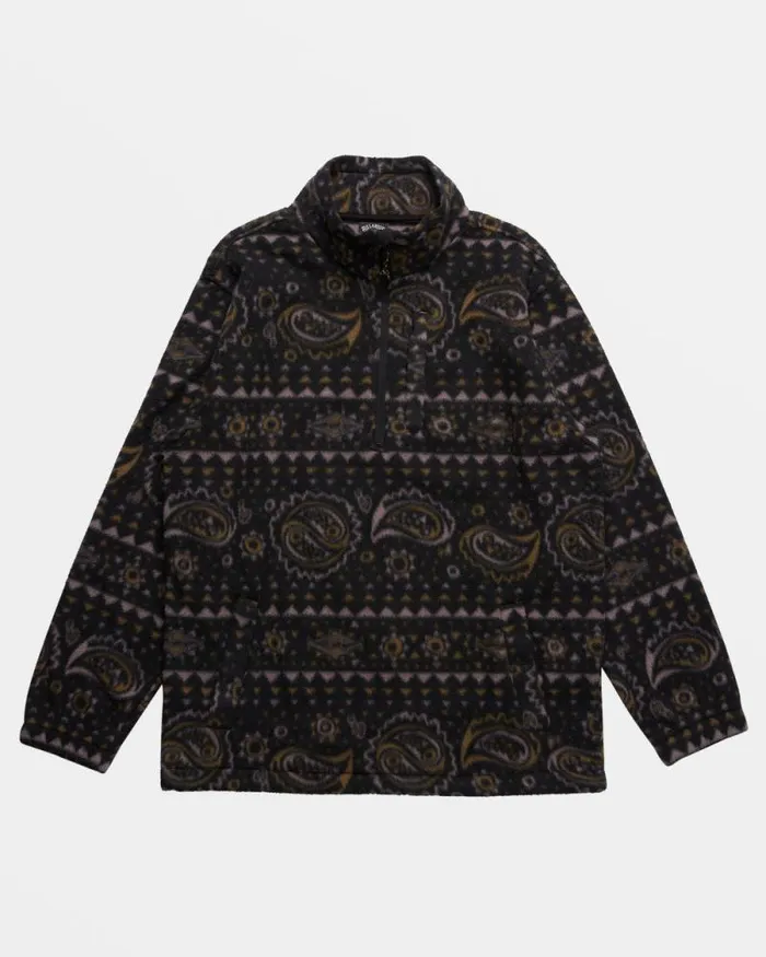 Billabong Hoodies and Fleece Boundary Polar Fleece Half Zip Pullover Black 8211 Men Billabong Hoodies and Fleece Boundary Polar Fleece Half Zip Pullover Black 8211 Men