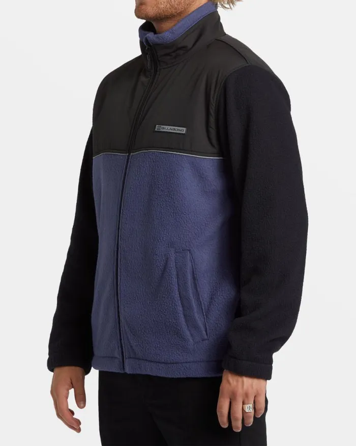 Billabong Hoodies and Fleece Boundary Spec 73 Polar Fleece Full Zip Pullover Black 8211 Men Billabong Hoodies and Fleece Boundary Spec 73 Polar Fleece Full Zip Pullover Black 8211 Men