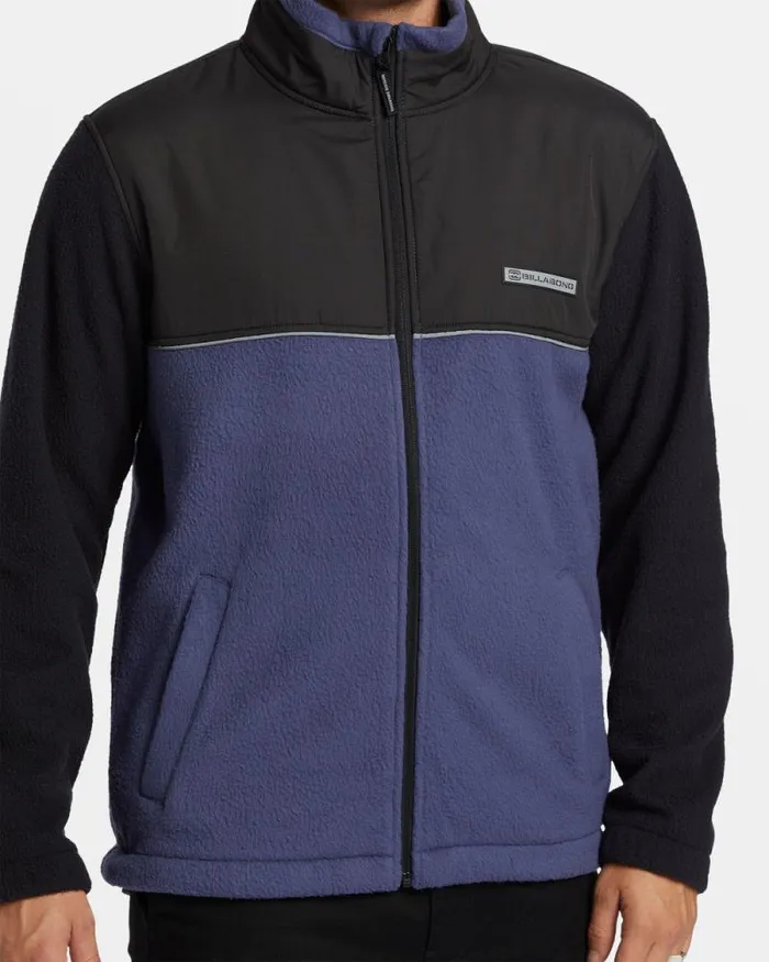 Billabong Hoodies and Fleece Boundary Spec 73 Polar Fleece Full Zip Pullover Black 8211 Men Billabong Hoodies and Fleece Boundary Spec 73 Polar Fleece Full Zip Pullover Black 8211 Men