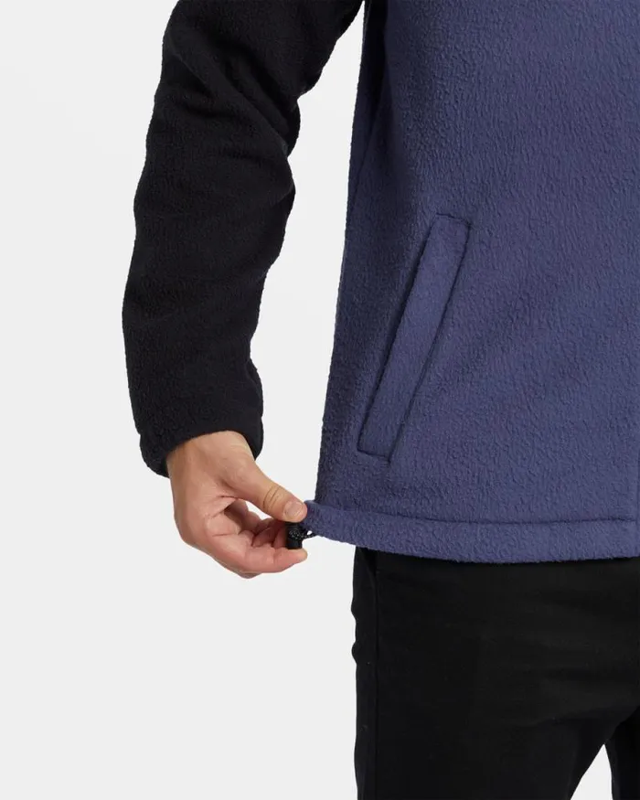 Billabong Hoodies and Fleece Boundary Spec 73 Polar Fleece Full Zip Pullover Black 8211 Men Billabong Hoodies and Fleece Boundary Spec 73 Polar Fleece Full Zip Pullover Black 8211 Men