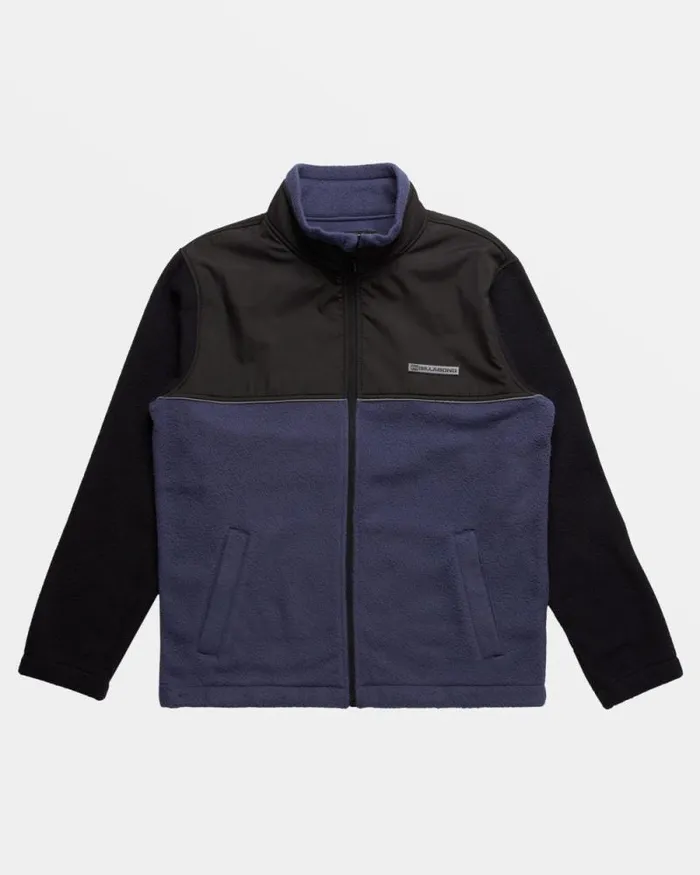 Billabong Hoodies and Fleece Boundary Spec 73 Polar Fleece Full Zip Pullover Black 8211 Men Billabong Hoodies and Fleece Boundary Spec 73 Polar Fleece Full Zip Pullover Black 8211 Men