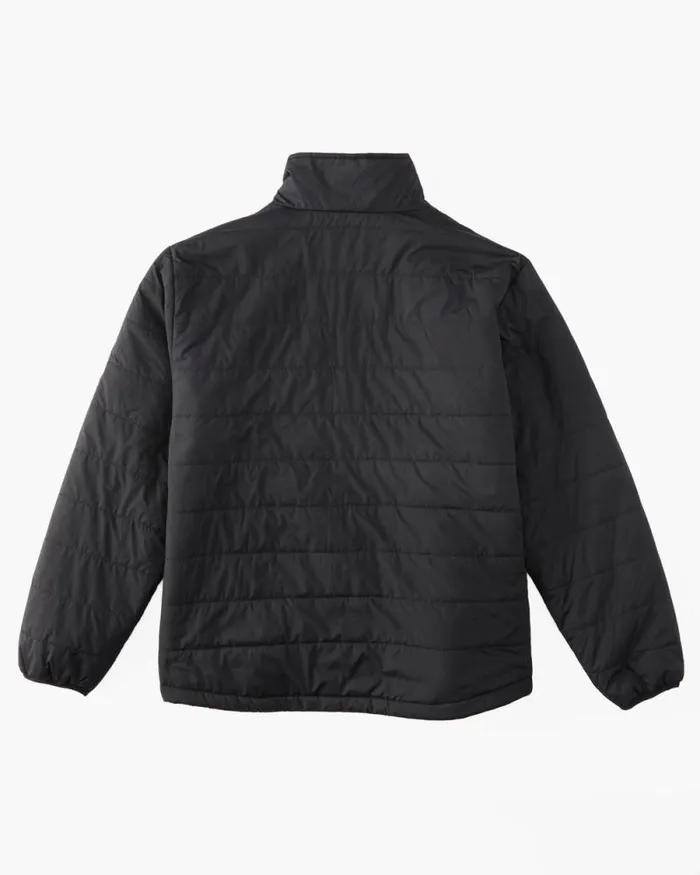 Billabong Jackets Prism Mock Quilted Jacket Black 8211 Men
