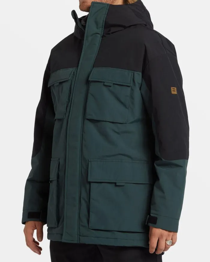 Billabong Jackets System Parka Jacket Forest Green 8211 Men Billabong Jackets System Parka Jacket Forest Green 8211 Men