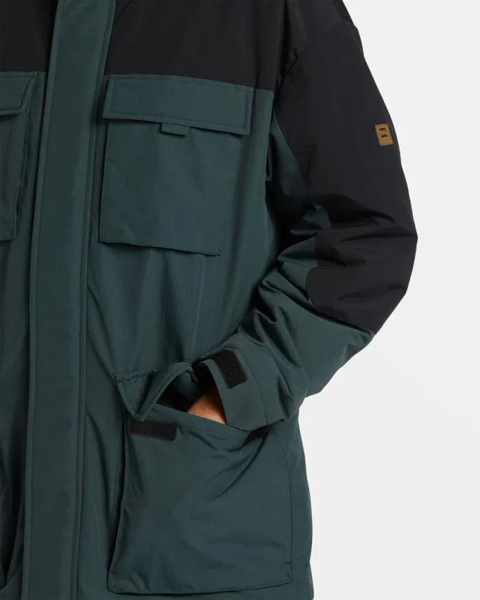 Billabong Jackets System Parka Jacket Forest Green 8211 Men Billabong Jackets System Parka Jacket Forest Green 8211 Men