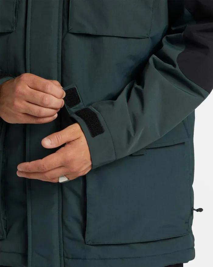 Billabong Jackets System Parka Jacket Forest Green 8211 Men Billabong Jackets System Parka Jacket Forest Green 8211 Men