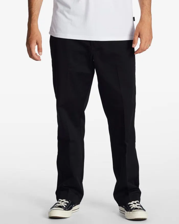 Billabong Jeans and Pants Carter Workwear Pants Black 8211 Men