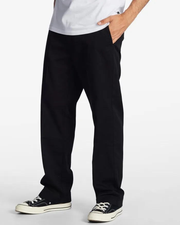 Billabong Jeans and Pants Carter Workwear Pants Black 8211 Men