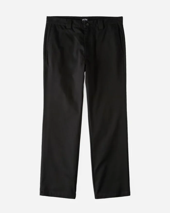 Billabong Jeans and Pants Carter Workwear Pants Black 8211 Men