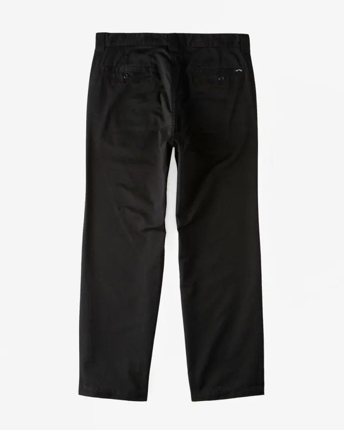 Billabong Jeans and Pants Carter Workwear Pants Black 8211 Men
