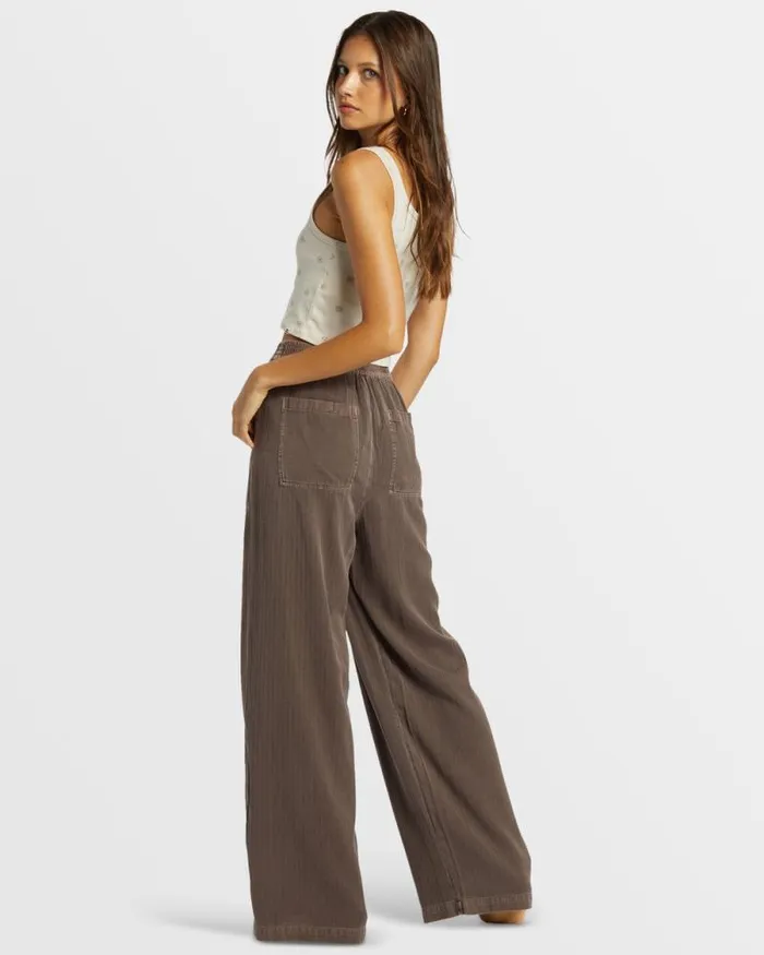 Billabong Jeans and Pants Free Time Relaxed Fit Pants Kona 8211 Women Billabong Jeans and Pants Free Time Relaxed Fit Pants Kona 8211 Women