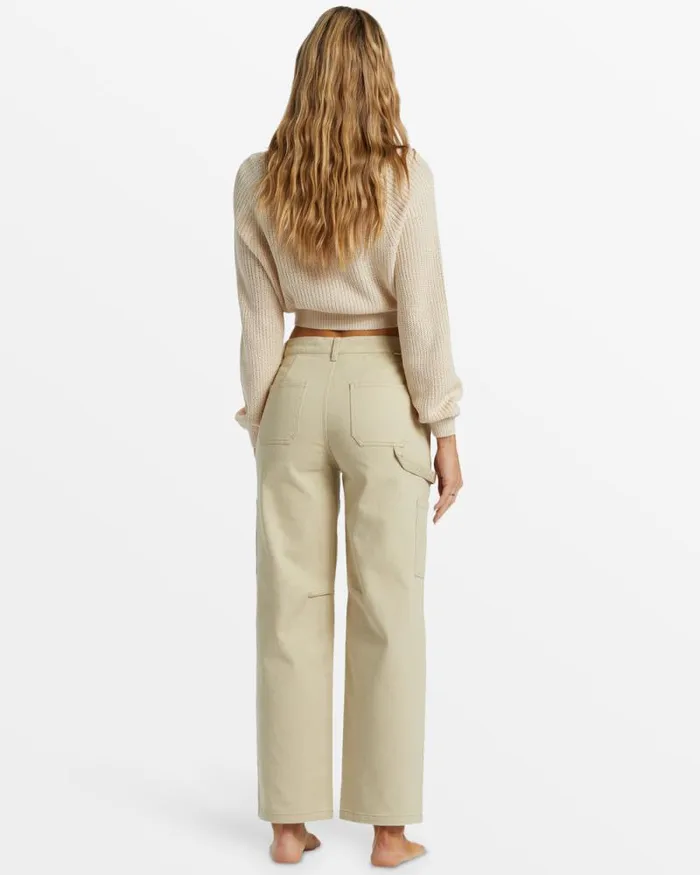 Billabong Jeans and Pants Leia Cargo Pants Light Avocado 8211 Women Billabong Jeans and Pants Leia Cargo Pants Light Avocado 8211 Women