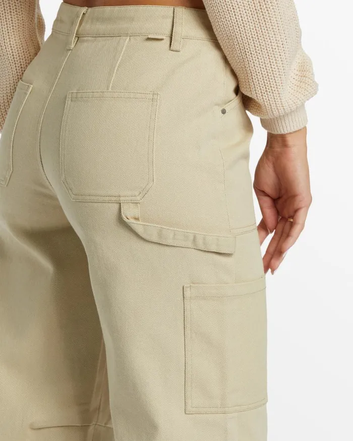 Billabong Jeans and Pants Leia Cargo Pants Light Avocado 8211 Women Billabong Jeans and Pants Leia Cargo Pants Light Avocado 8211 Women