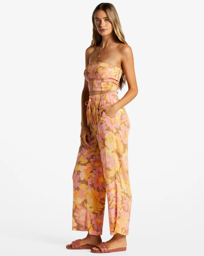 Billabong Jeans and Pants Sun Rays Crinkle Pants Multi 8211 Women Billabong Jeans and Pants Sun Rays Crinkle Pants Multi 8211 Women