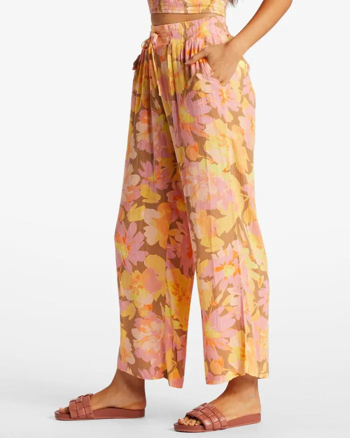 Billabong Jeans and Pants Sun Rays Crinkle Pants Multi 8211 Women Billabong Jeans and Pants Sun Rays Crinkle Pants Multi 8211 Women