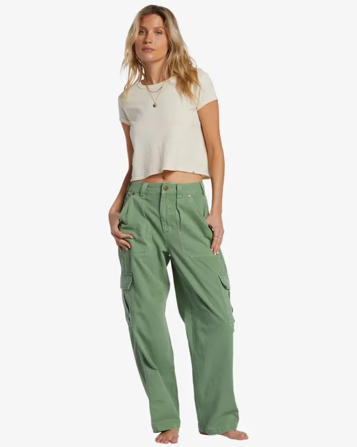 Billabong Jeans and Pants Walk Along Pants Cloud Forest 8211 Women