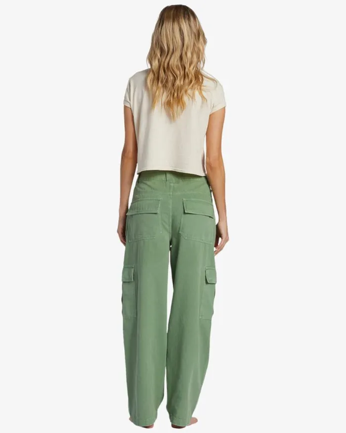 Billabong Jeans and Pants Walk Along Pants Cloud Forest 8211 Women Billabong Jeans and Pants Walk Along Pants Cloud Forest 8211 Women