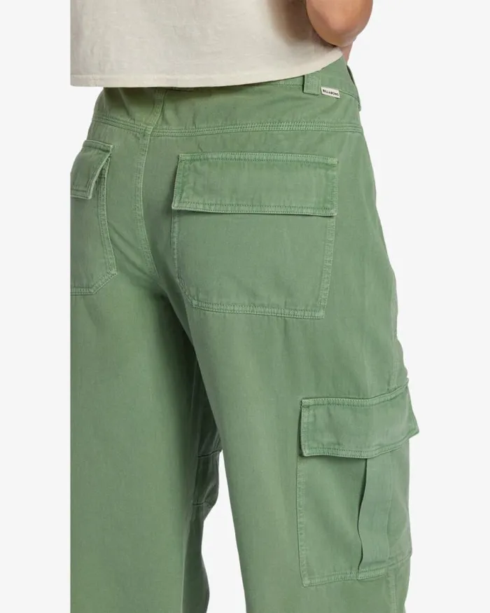 Billabong Jeans and Pants Walk Along Pants Cloud Forest 8211 Women Billabong Jeans and Pants Walk Along Pants Cloud Forest 8211 Women