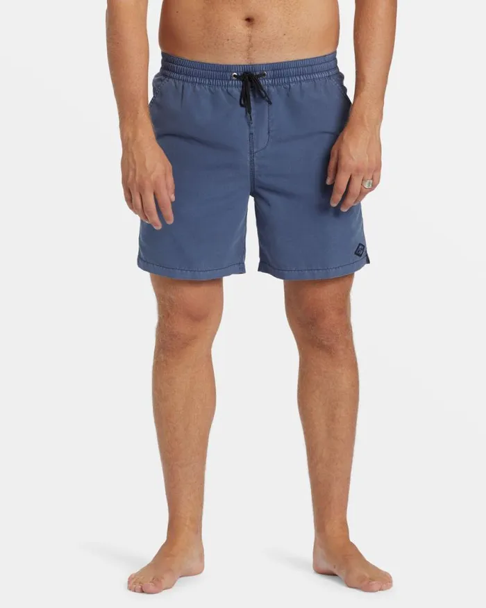 Billabong Layback Boardshorts All Day Overdyed Layback 17034 Swim Trunks Dusty Navy 8211 Men