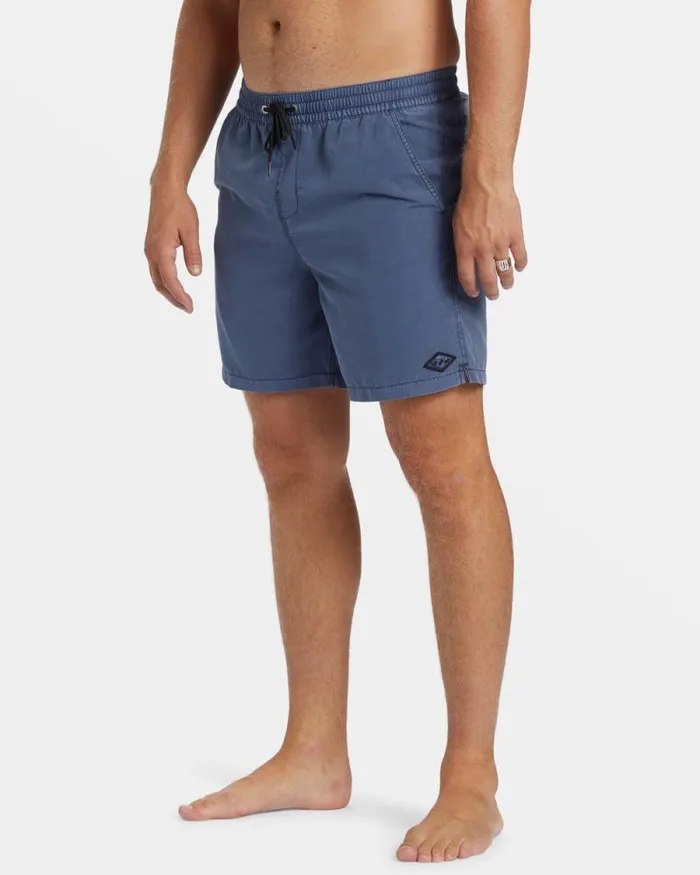 Billabong Layback Boardshorts All Day Overdyed Layback 17034 Swim Trunks Dusty Navy 8211 Men