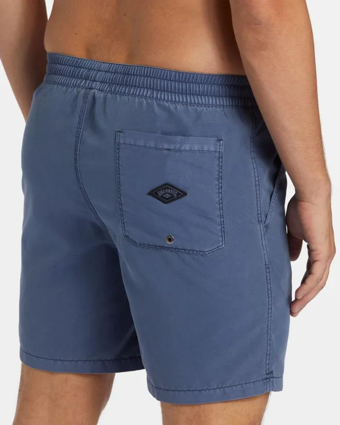 Billabong Layback Boardshorts All Day Overdyed Layback 17034 Swim Trunks Dusty Navy 8211 Men