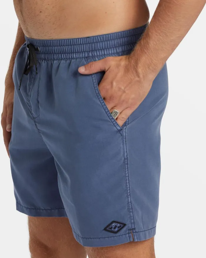Billabong Layback Boardshorts All Day Overdyed Layback 17034 Swim Trunks Dusty Navy 8211 Men
