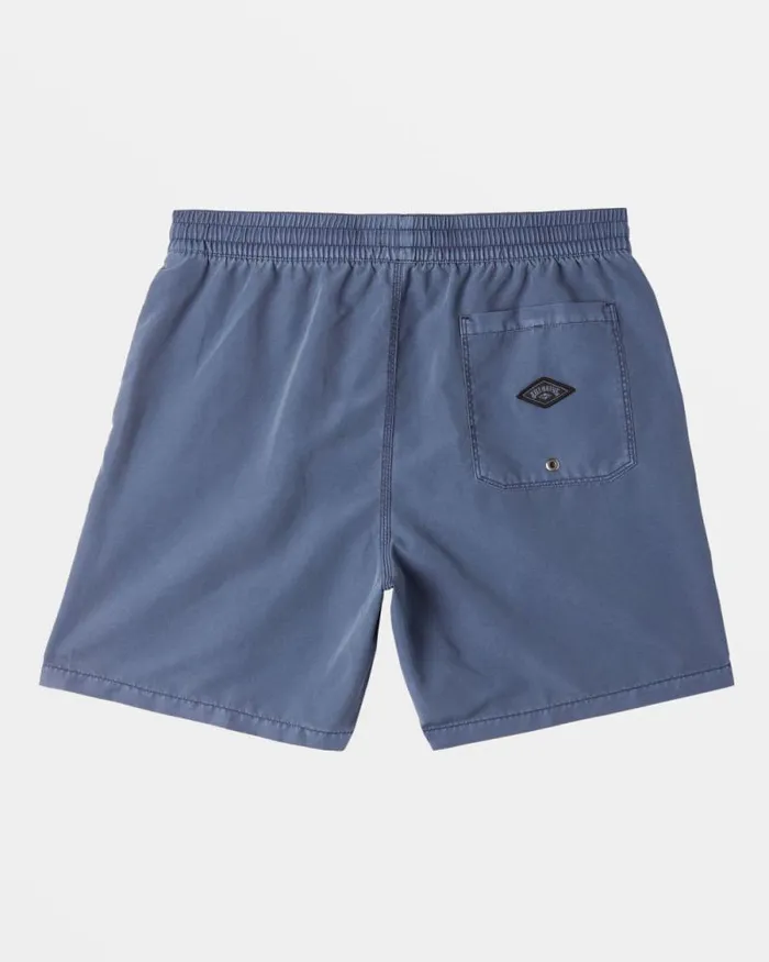 Billabong Layback Boardshorts All Day Overdyed Layback 17034 Swim Trunks Dusty Navy 8211 Men