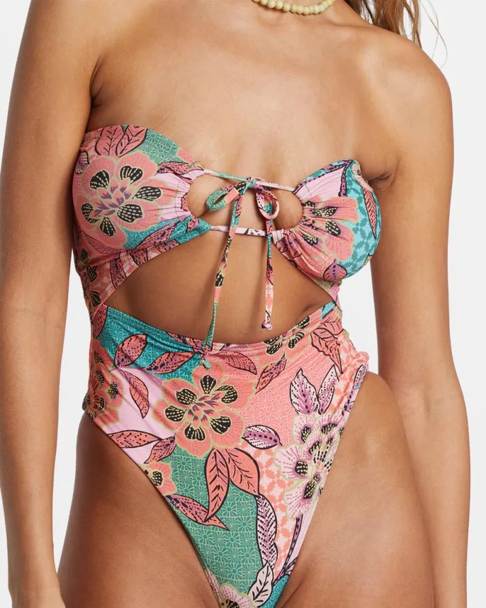 Billabong One Pieces Visions Of Paradise Drew One Piece Swimsuit Multi 8211 Women Billabong One Pieces Visions Of Paradise Drew One Piece Swimsuit Multi 8211 Women