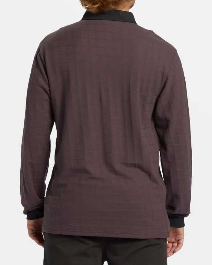 Billabong Shirts Neutron Long Sleeve Polo Shirt Plum 8211 Men Billabong Shirts Neutron Long Sleeve Polo Shirt Plum 8211 Men