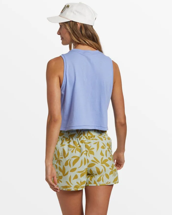 Billabong Shorts New Adventure Short Printed Shorts Smoke Green 8211 Women
